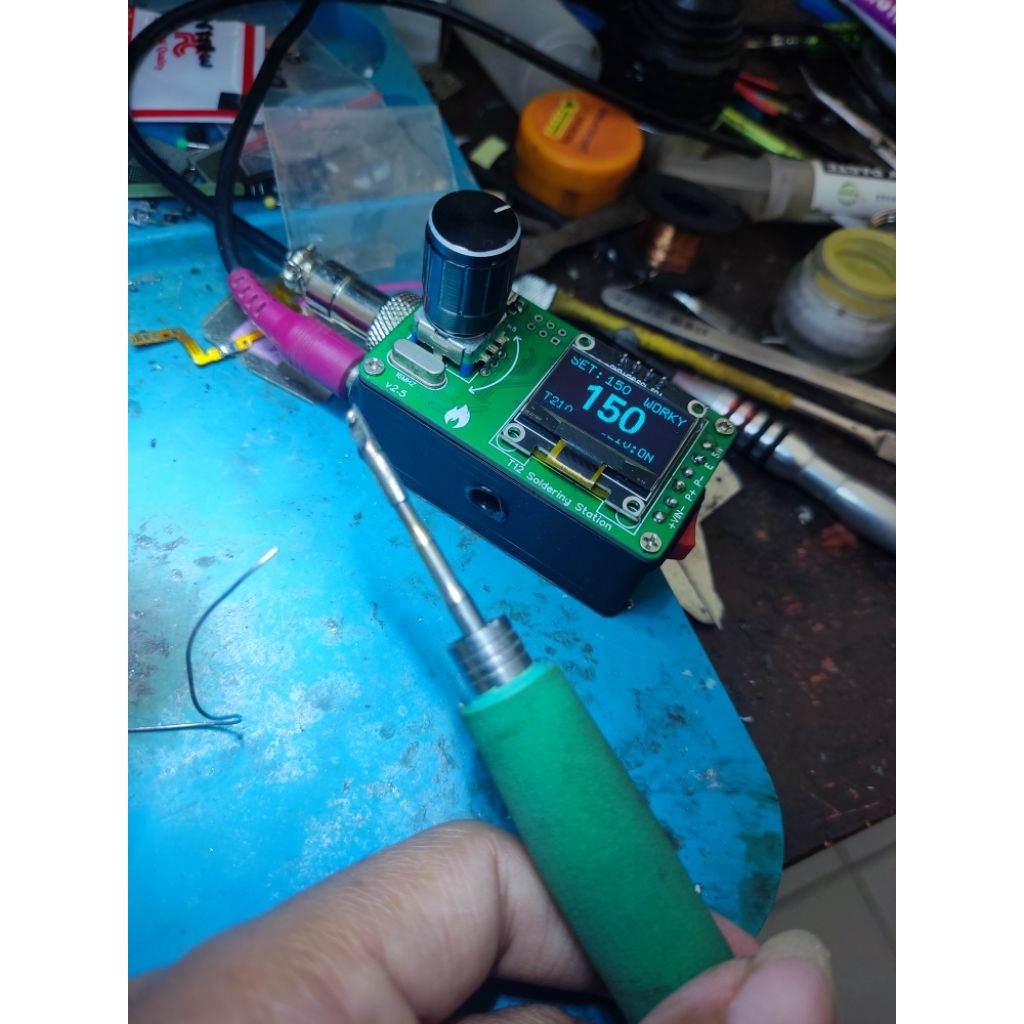 modul solder station dual T12 dan T210 C210