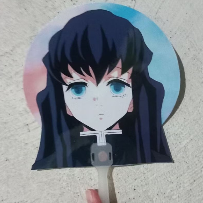 KIPAS TANGAN MUICHIRO TOKITO DEMON SLAYER KNY KIMSTSU NO YAIBA BISA CUSTOM KARAKTER LAIN