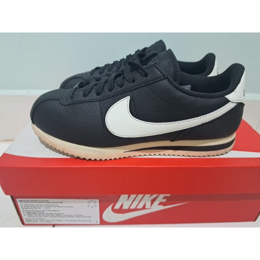 Nike Cortez Women's Sneakers Shoes - Black