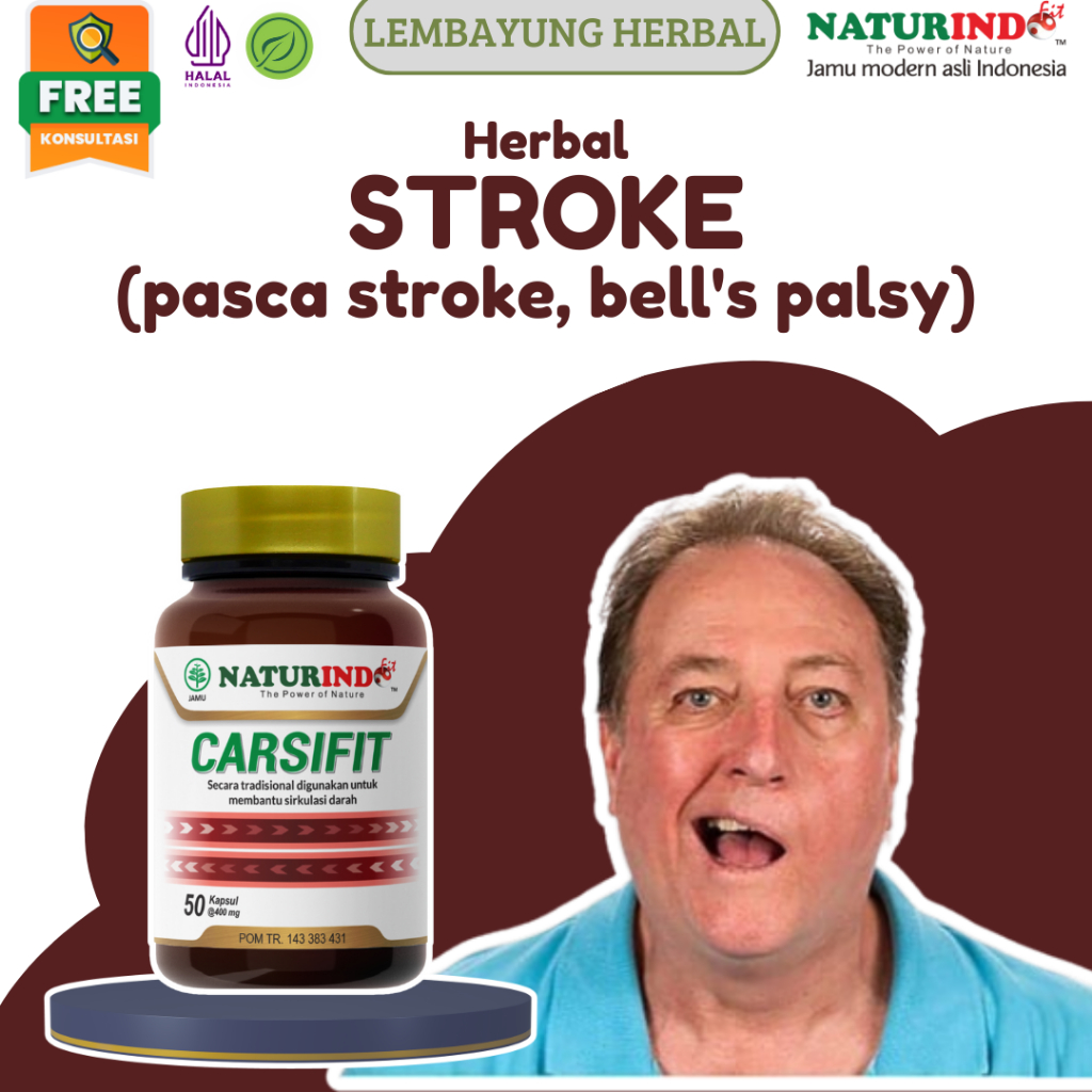 Herbal Stroke Terapi Pasca Stroke Bells Palsy Stroke Ringan Lumpuh Menahun