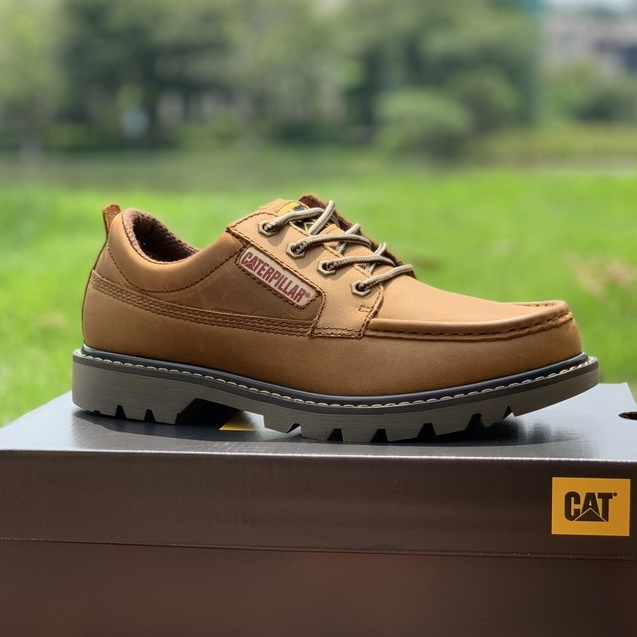 Sepatu Boots Pria Caterpillar Work Genuine Leather Shoes 9200944