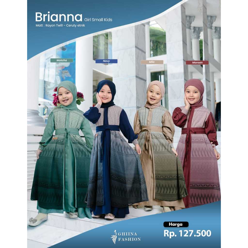 BRIANNA DRESS KIDS BY GHINA FASHION