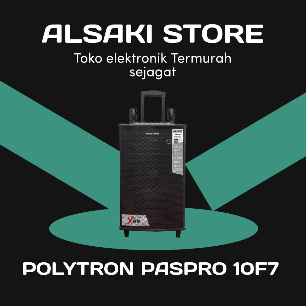 POLYTRON PASPRO 10F7/PASPRO10F7 SPEAKER BLUETOOTH KARAOKE