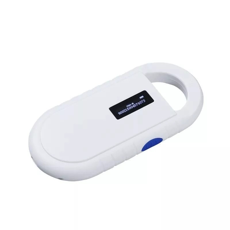 Microchip Reader Hewan Handheld Scanner Microchip RFID Scanner Portable Untuk Kucing Anjing