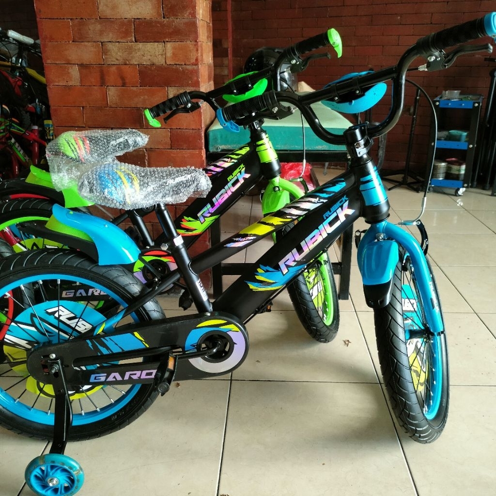 Sepeda anak BMX Genio Rubick kids Garo 18 inchi BMX 18" sepeda BMX sepeda anak laki-laki