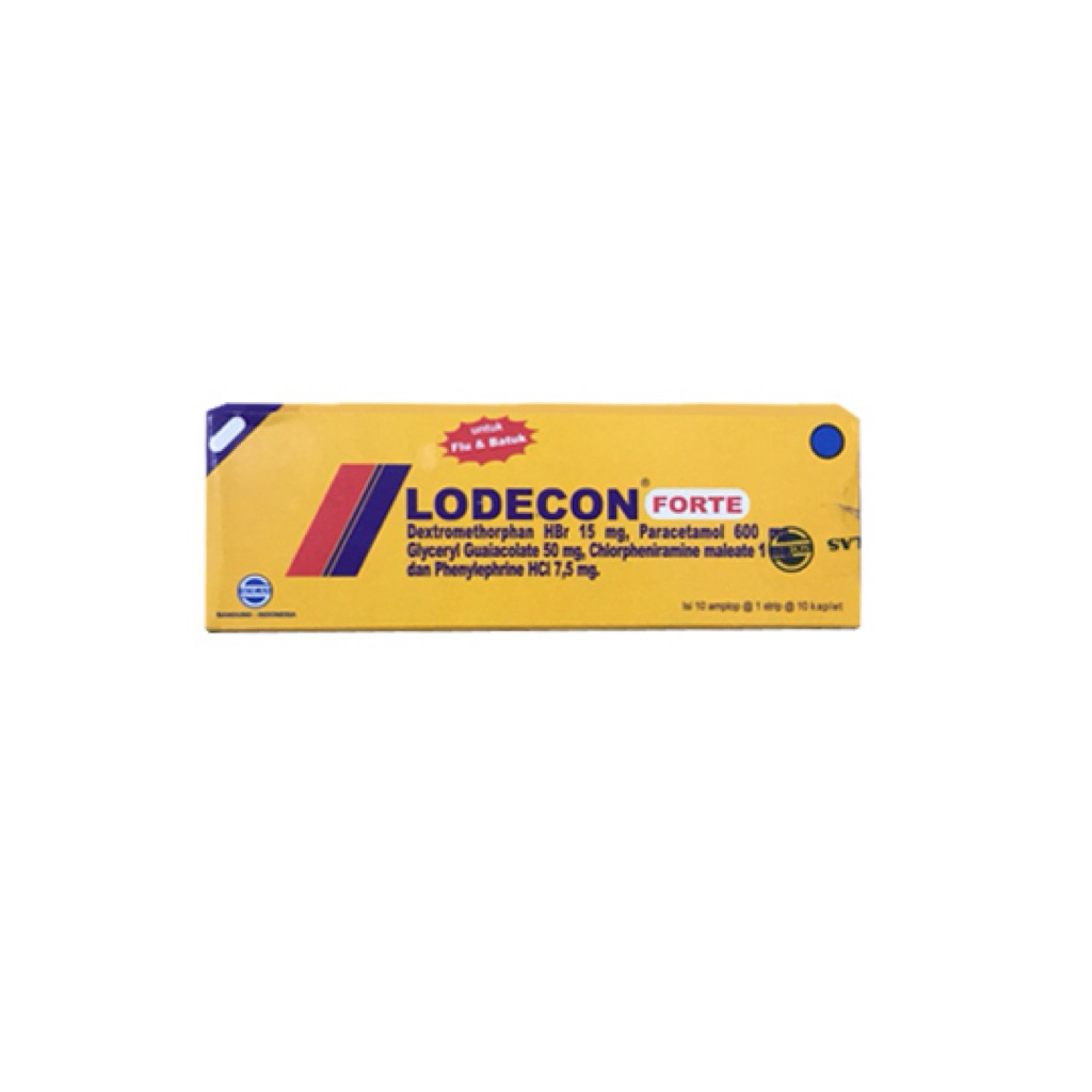 lodecon forte BOX isi 10 strip