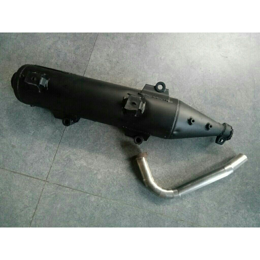 knalpot nouvo z + arm z nouvo