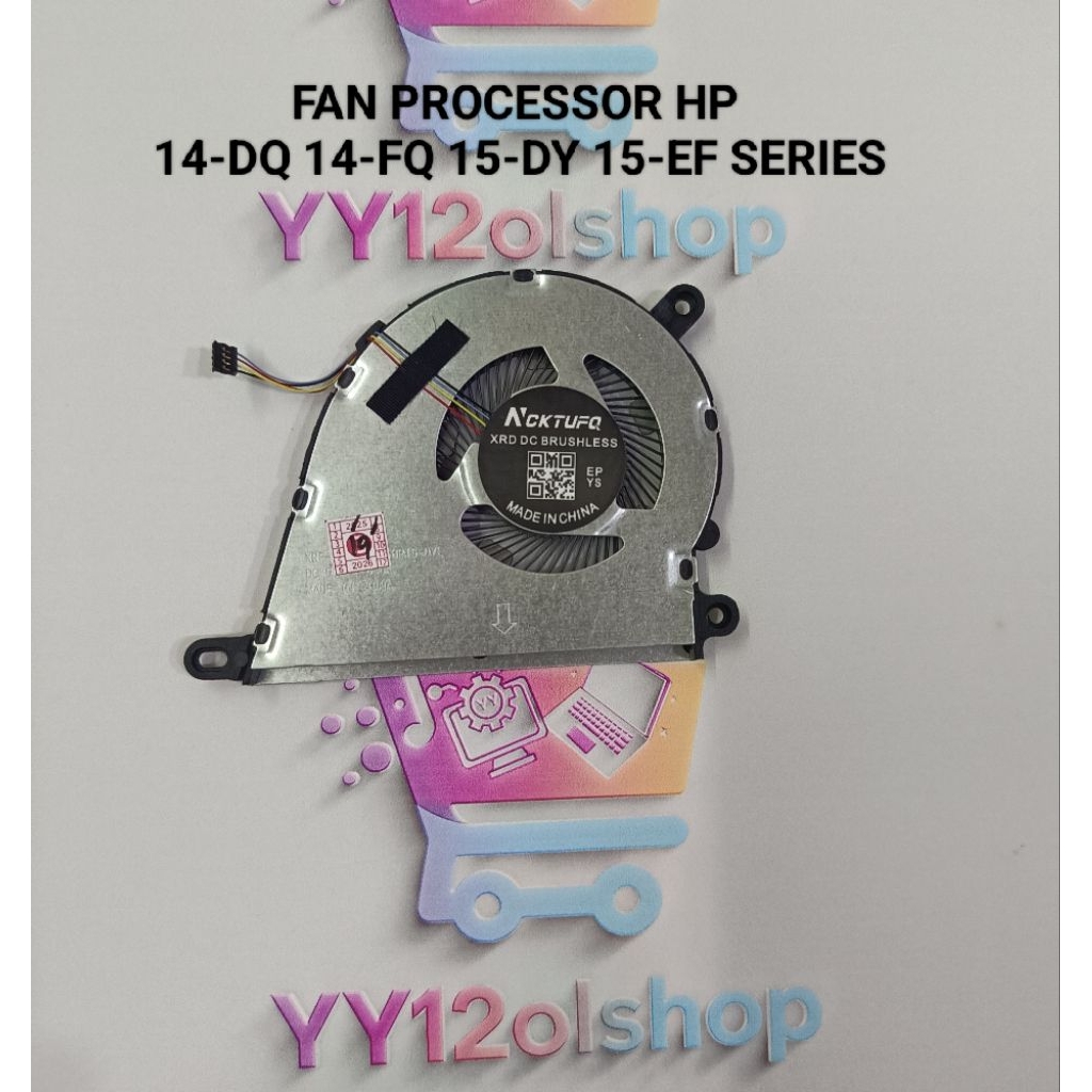 FAN PROCESSOR HP 14-DQ 14-FQ 15-DY 15-EF SERIES
