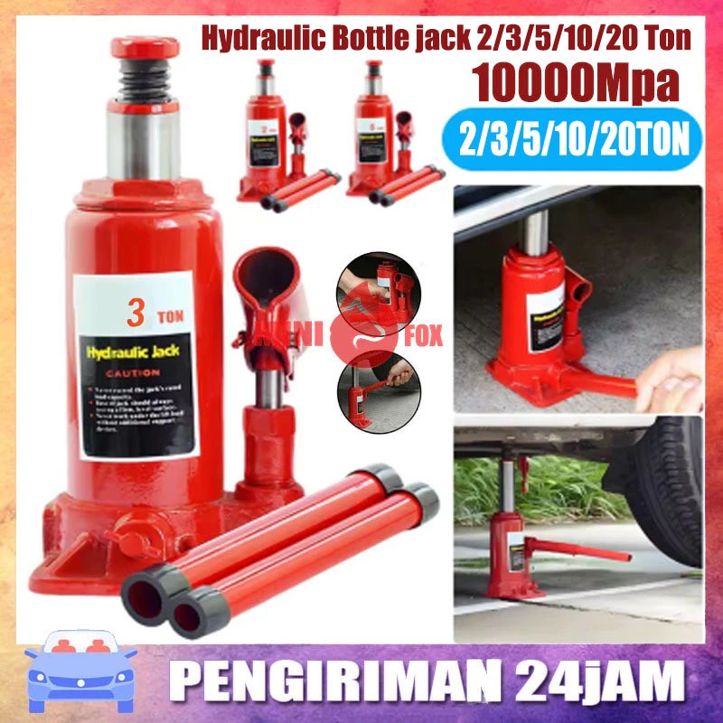 Dongkrak Botol 2 Ton 3 Ton Dongkrak Botol 5 Ton 10 Ton 20 TON Mobil Universal Kuat Murah Suv Sedan P