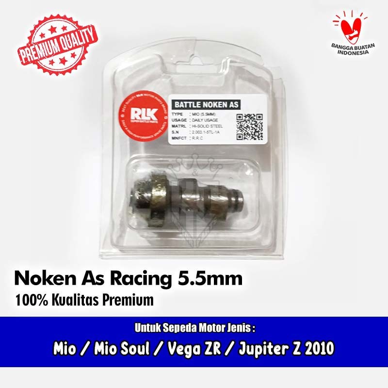 Noken As Klep Cam Bore Up RACING 5.5 mm Mio Karbu Vega ZR Jupiter Z Lorenzo 2009 RLK