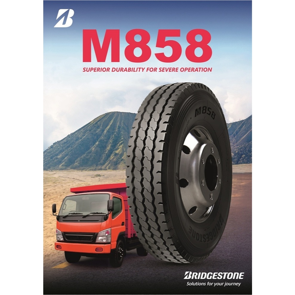 Ban Truk 750-16 Ban Bridgestone M858 750/16 Truk double, Isuzu, Fuso, Dyna
