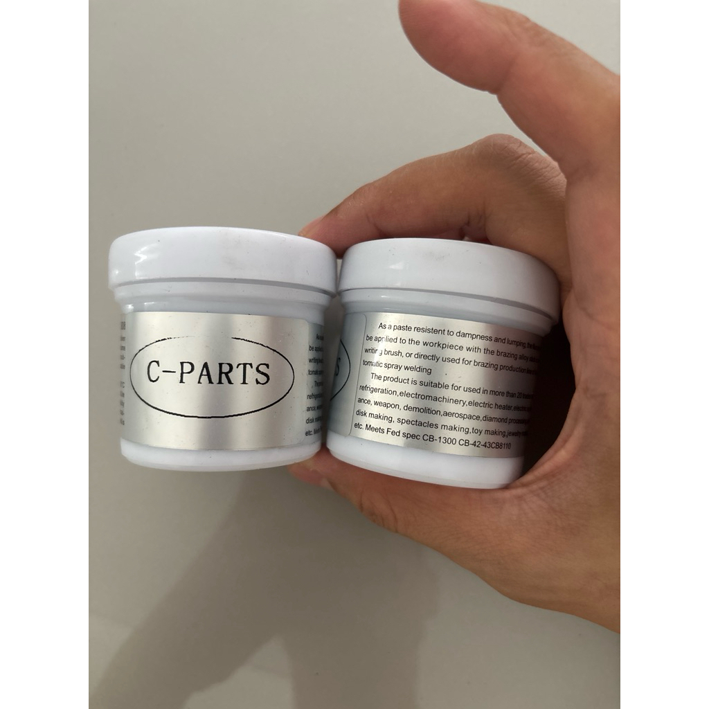 Obat Las Alumunium Flux Serbuk Aluminium Brazing Flux Kawat Bubuk