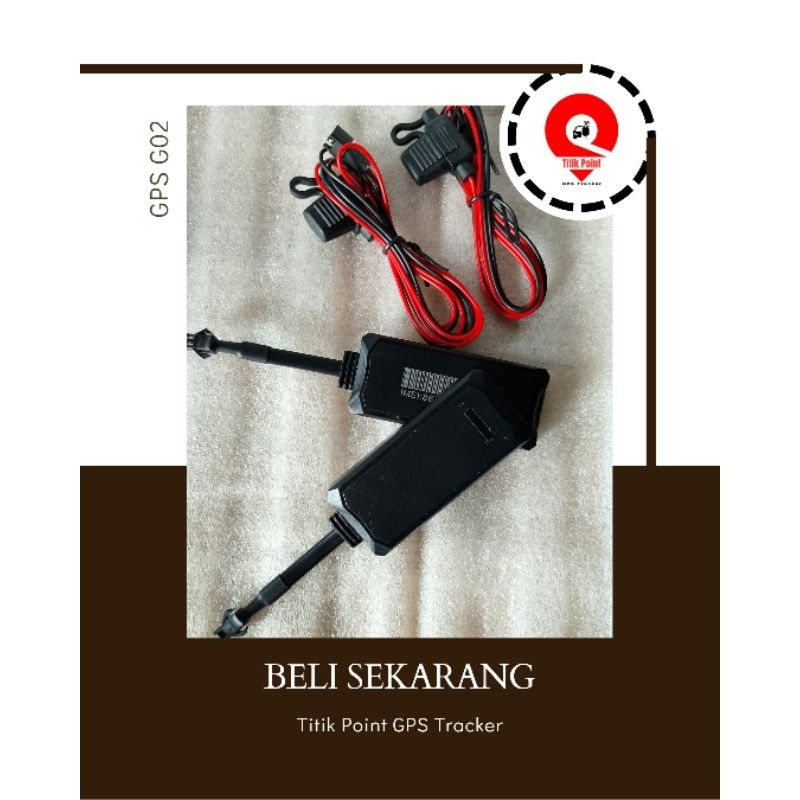 GPS Tracker Motor Mobil- Pelacak kendaraan anti maling type G02