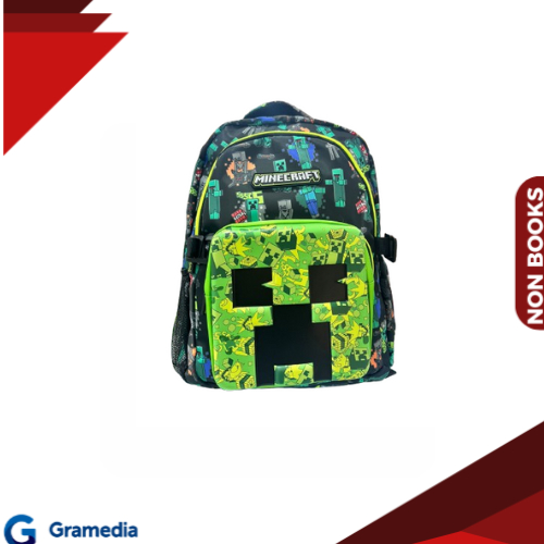 Gramedia Medan - EDISUMINTO Tas ransel Minecraft SD