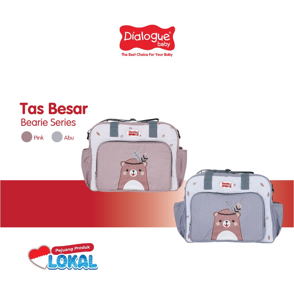 Dialogue Baby Tas Besar Bearie Series DGT7315