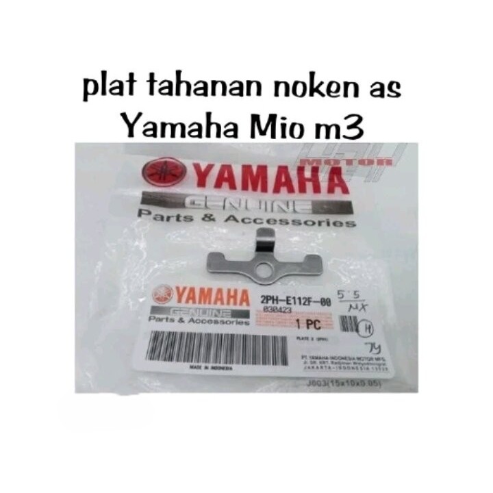 Plat tahanan tekanan noken as plate 2 Yamaha Mio m3 2PH-E112F-00 ORIGINAL