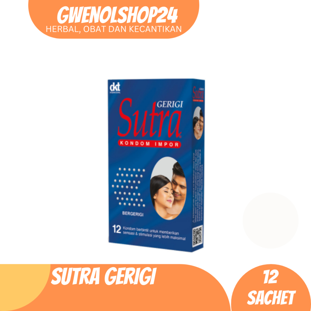 PRIVASI TERJAGA Kondom Sutra Gerigi 12 Sachet | Sutra Bergerigi