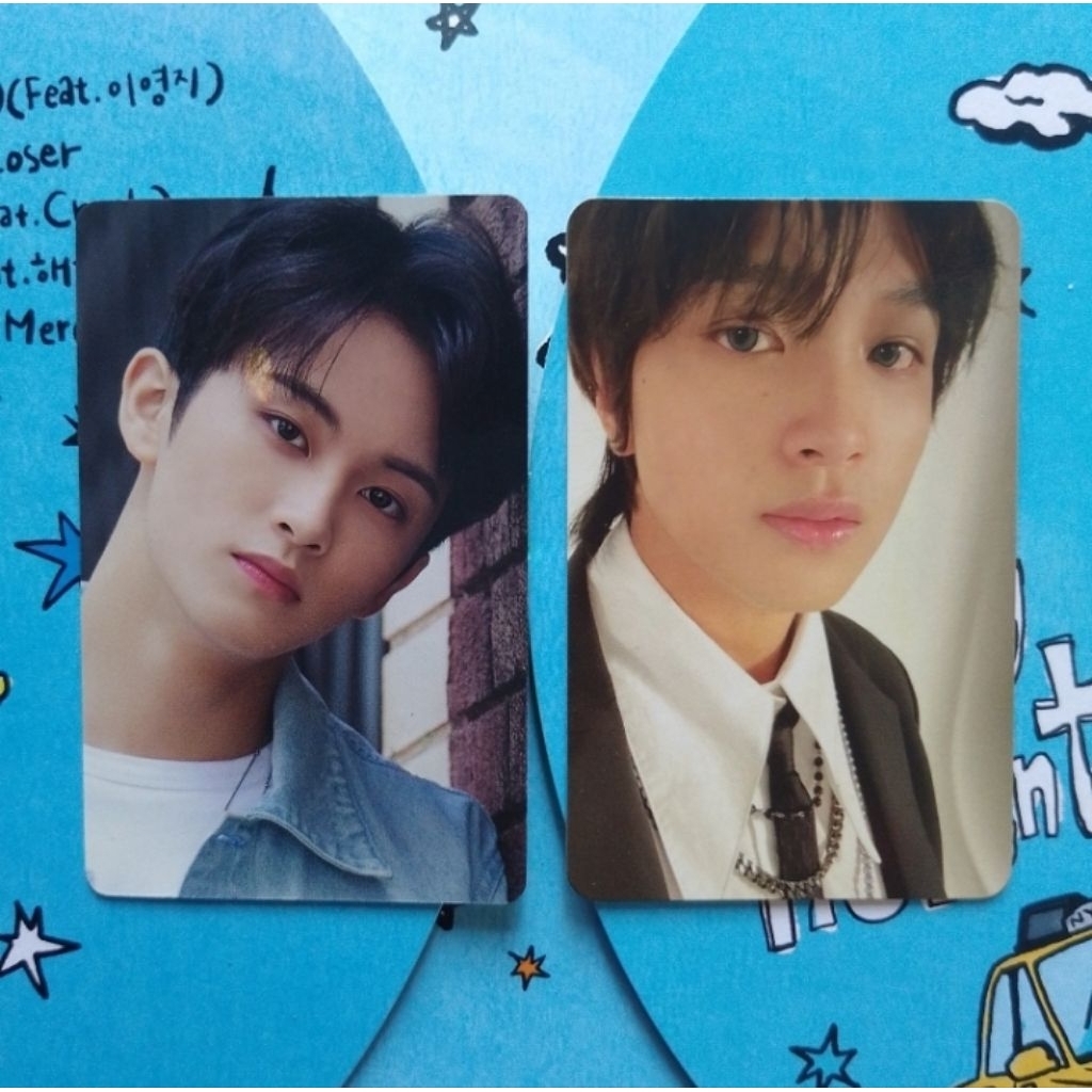 Photocard Mark Dilan Dicon & Haechan Pilek Glitch Mode || Read Description
