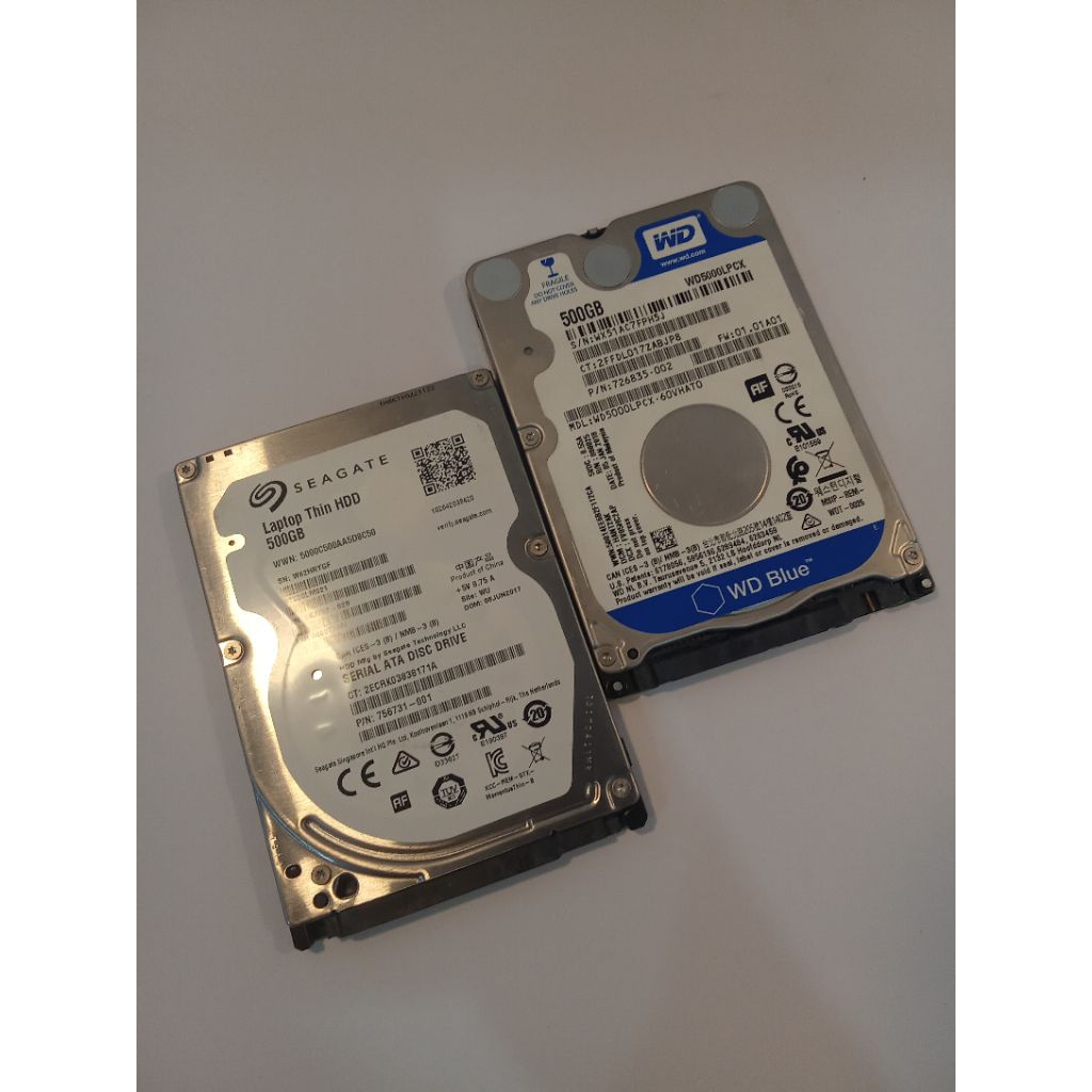 HDD Laptop 2,5 inch 500 GB -1TB Second Original Harga Murah