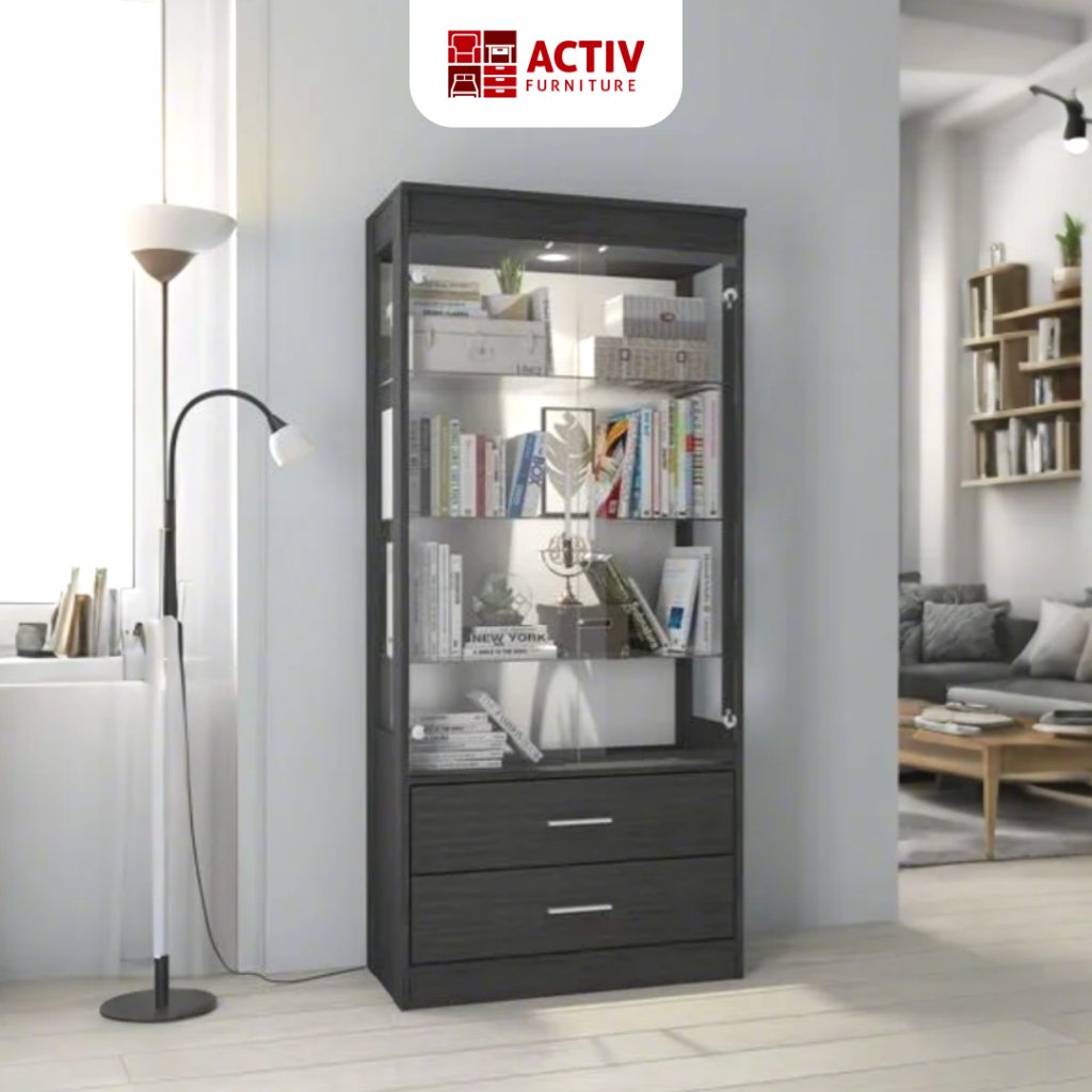 Lemari Hias / Lemari Pajangan Jazz LH 800 – Activ Furniture