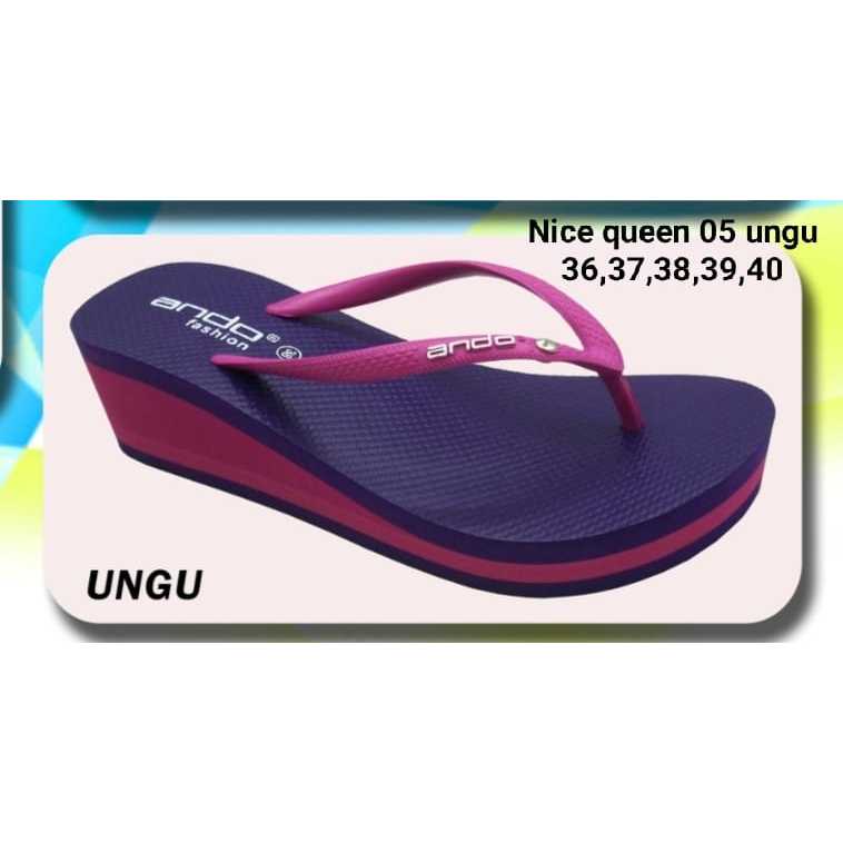 SANDAL ANDO HAK TINGGI SANDAL WANITA SGL 483, NICE QUEEN, QUEEN ELIF, HK1512, CLAUDIA