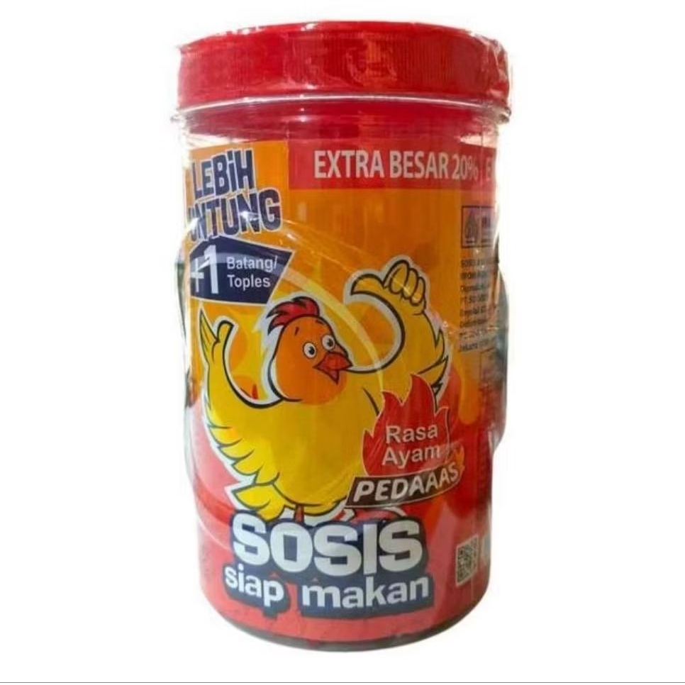 So Nice Sosis Siap Makan Rasa Ayam Pedas isi 24 Pcs