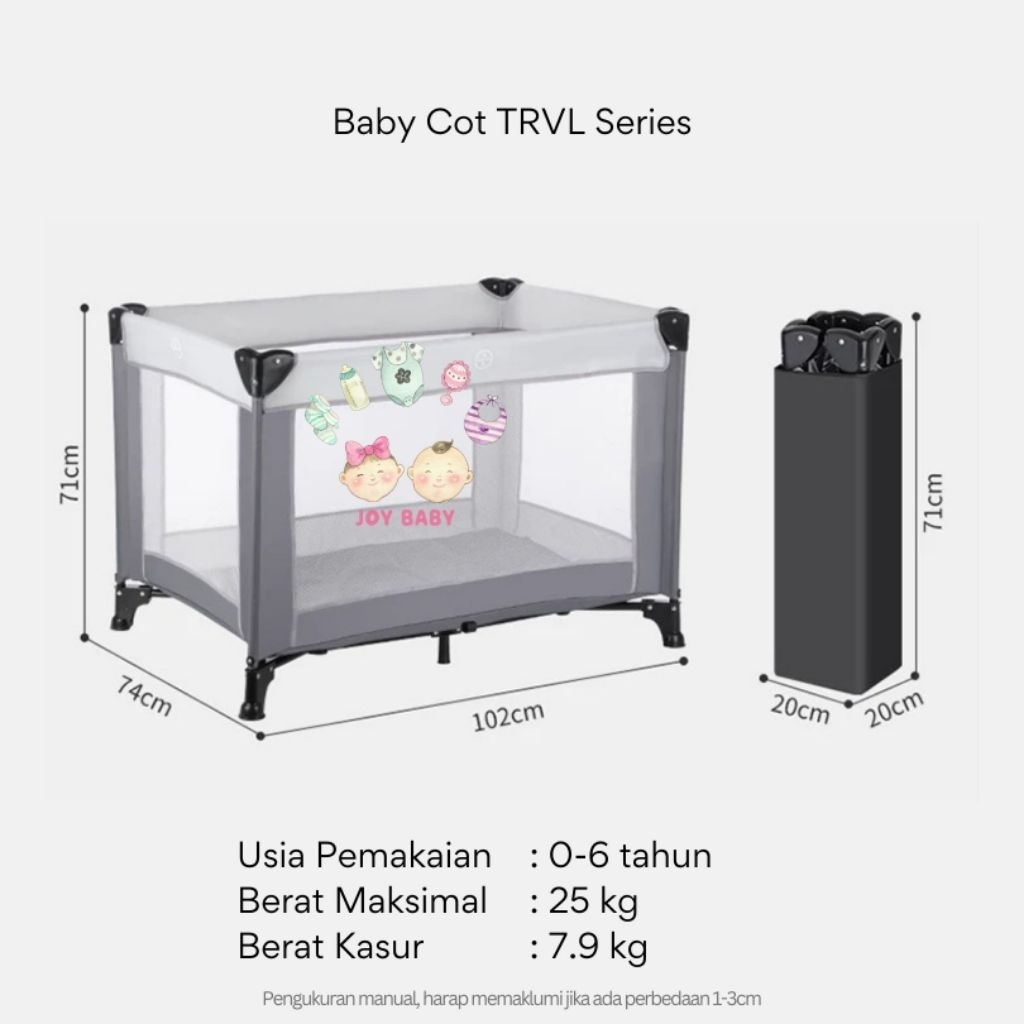 [KHUSUS BATAM] Baby Box Kasur Bayi Lipat