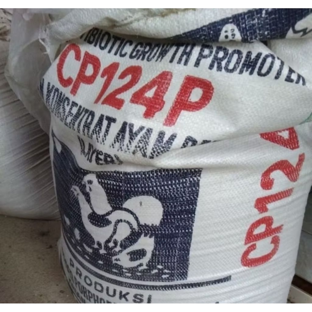 PAKAN KONSENTRAT AYAM PETELUR CP124P PROTEIN 35% BOOSTER (500 GRAM) PRODUKSI TELUR, PAKAN AYAM KONSE