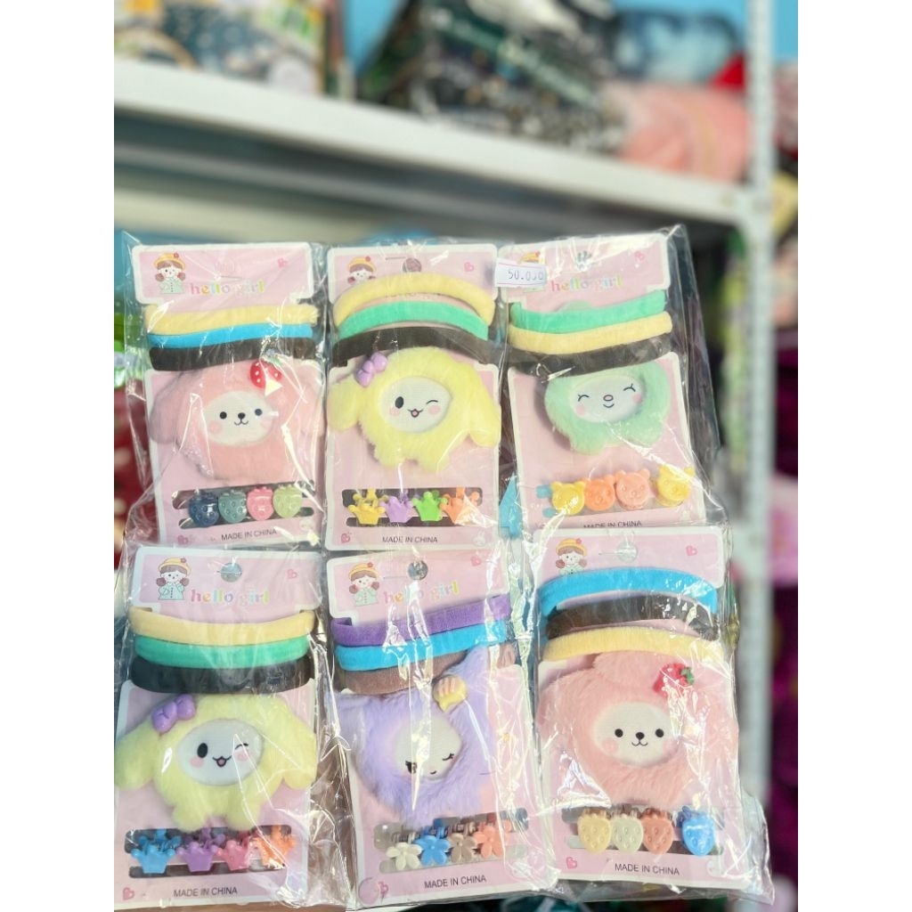 Jepit/Ikat Rambut Anak/Paket Usaha/Grosir/Aksesoris