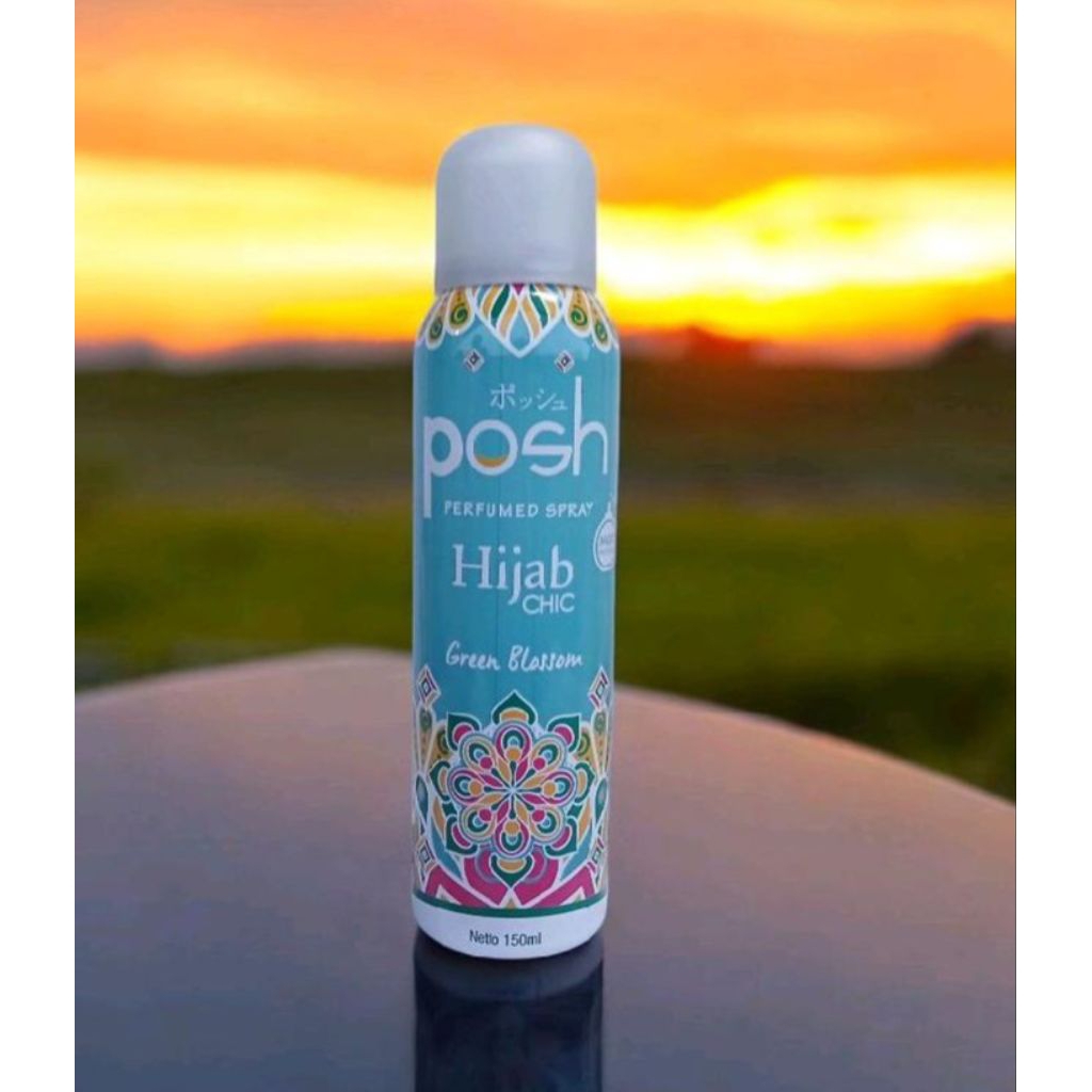 POSH, PARFUM POSH, MINYAK WANGI POSH, POSH PERFUMED SPRAY HIJAB, PARFUM HIJAB, PARFUM POSH KALENG, P