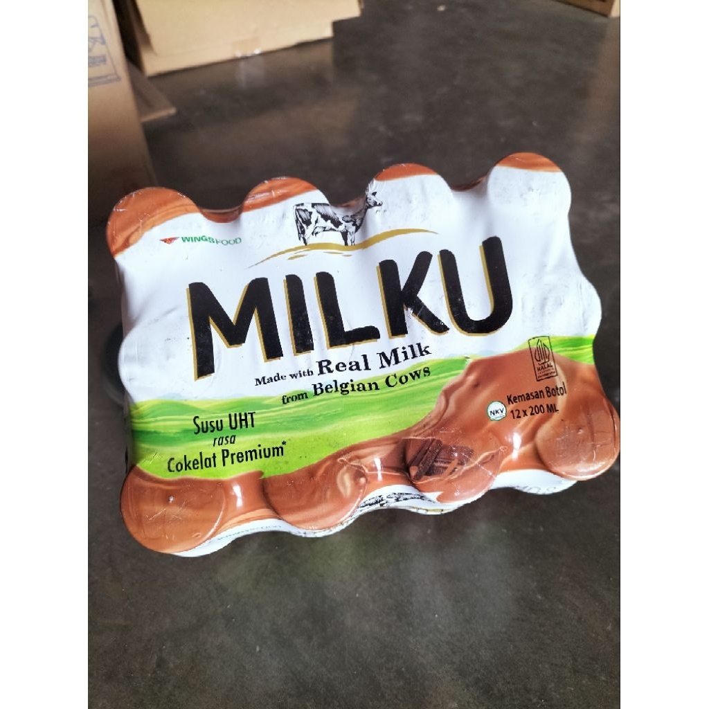 susu UHT milku 1 karton/12 biji grosir