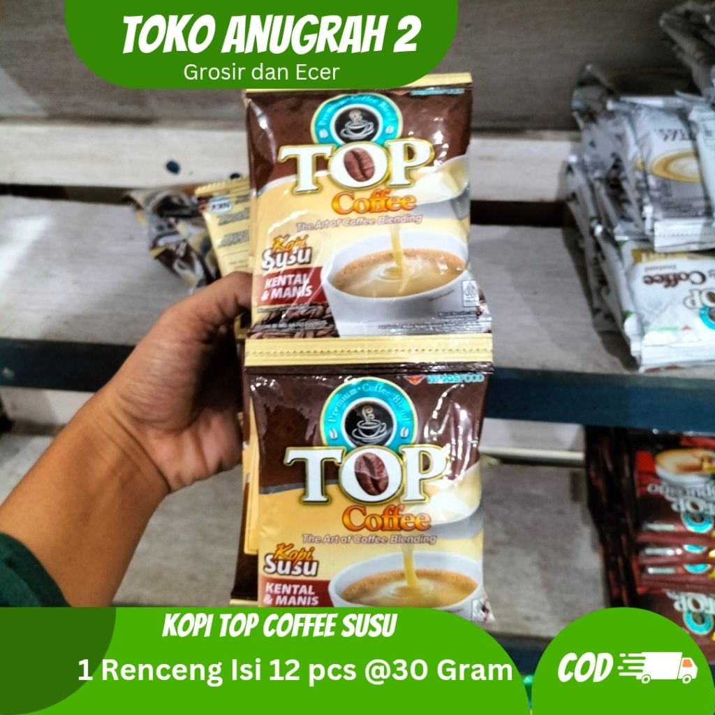 Kopi Top Coffee Susu 1 Renceng