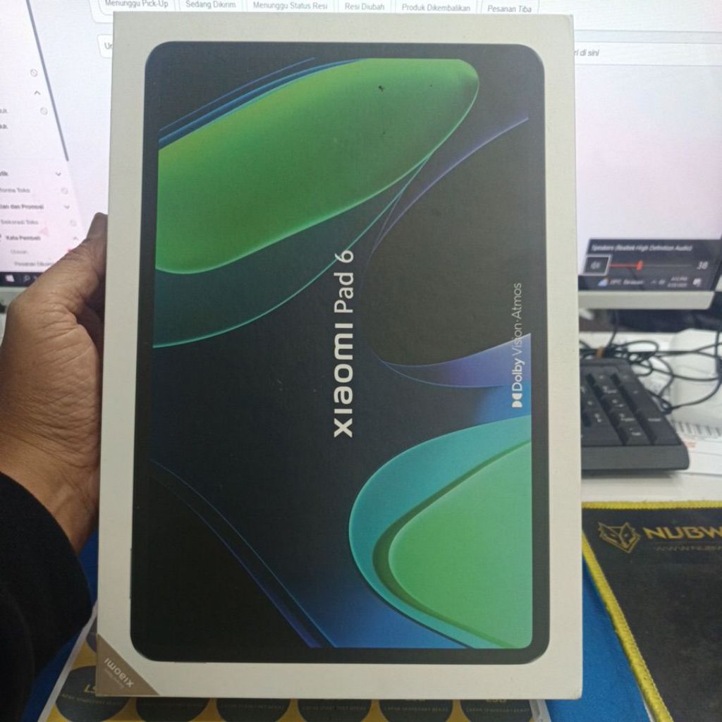 DUS BOX KARDUS HANDPONE TAB XIAOMI PAD 6 ORIGINAL BEKAS