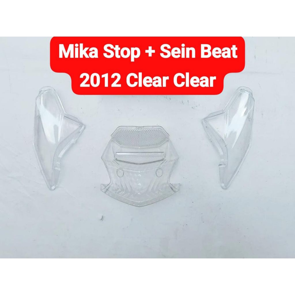 Mika Lampu Stop Rem Belakang + Mika Lampu Sein Belakang Beat 2012