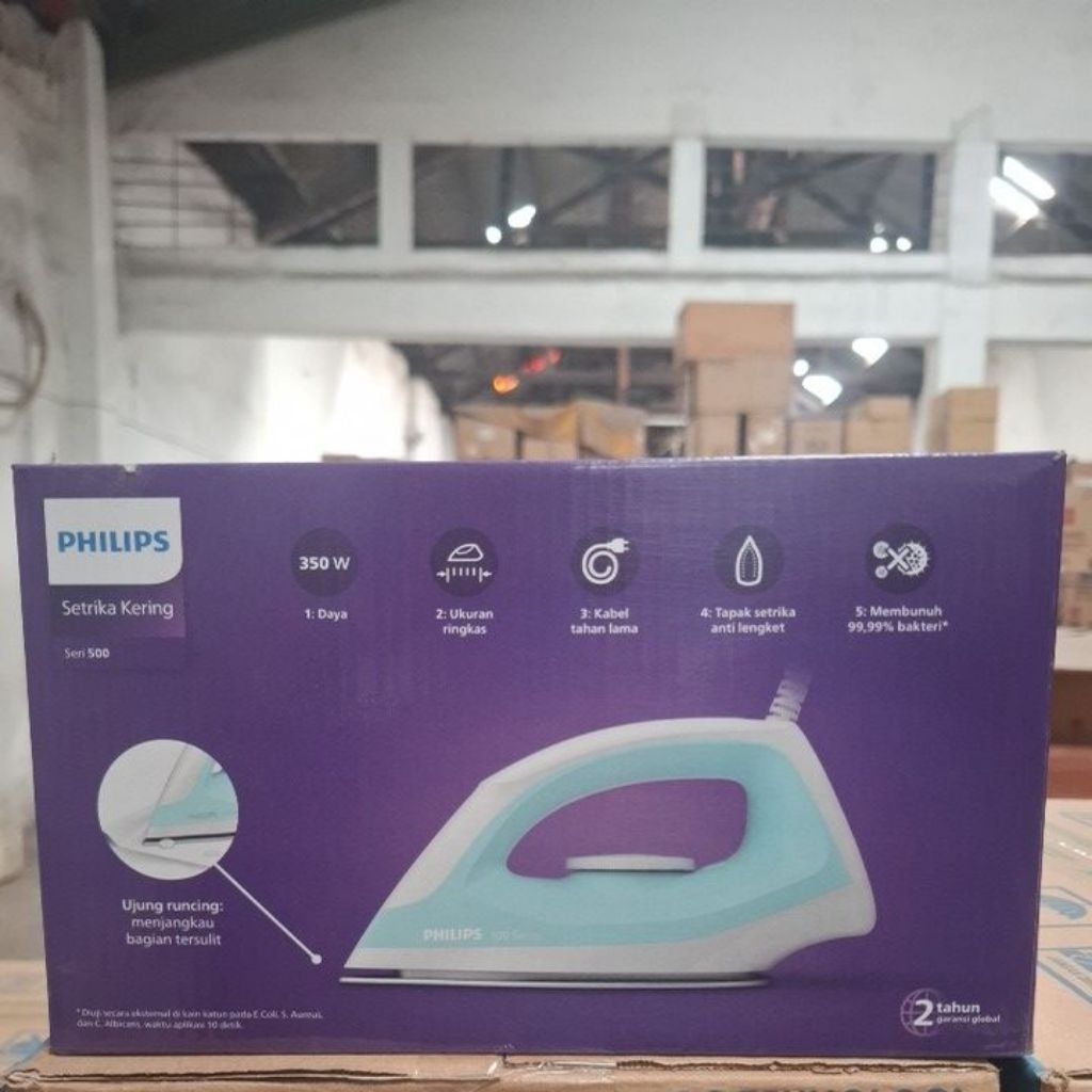 setrika kering philips seri 500