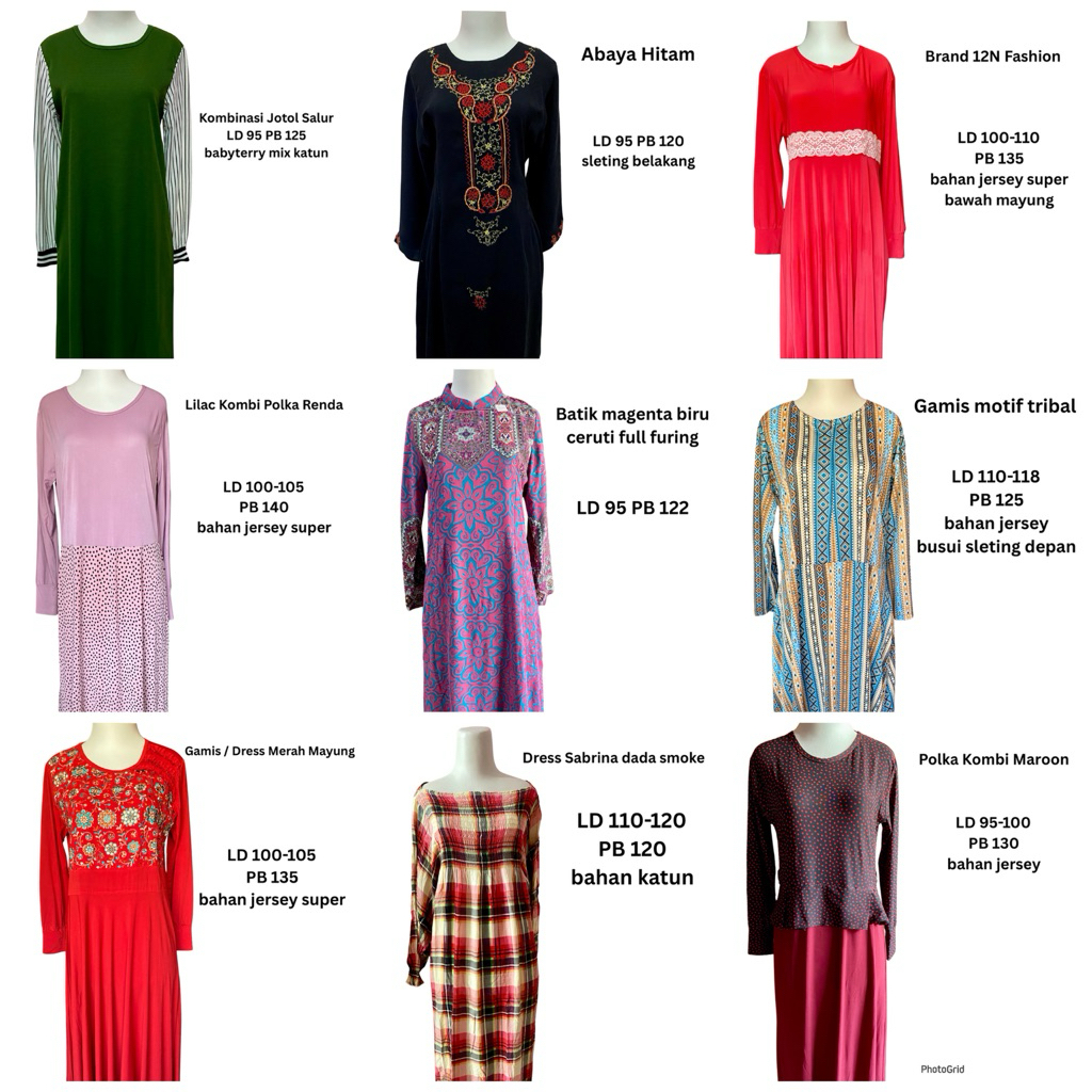 Katalog Gamis / Long Dress