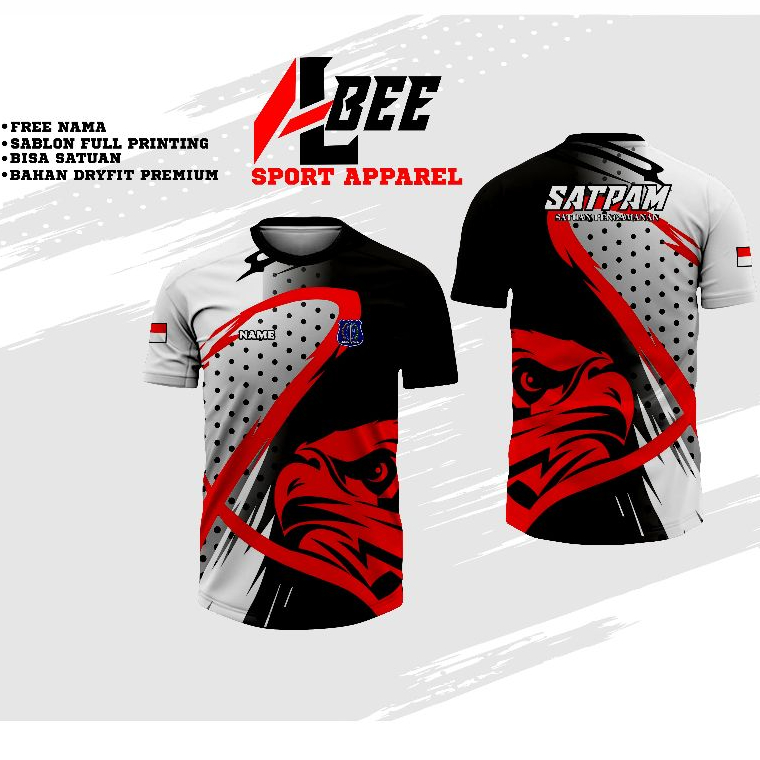 baju satpam kaos jersey satpam terbaru