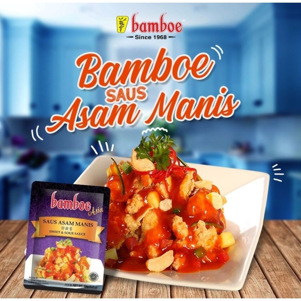 

Bamboe Asem manis 80g | saos asem manis | sous asem manis | MQ Frozen food