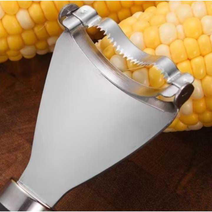 AF 045 Serutan Jagung Stainless Corn Peeler Stainless Steel Alat Pengupas Biji Jagung Nyaman di Guna