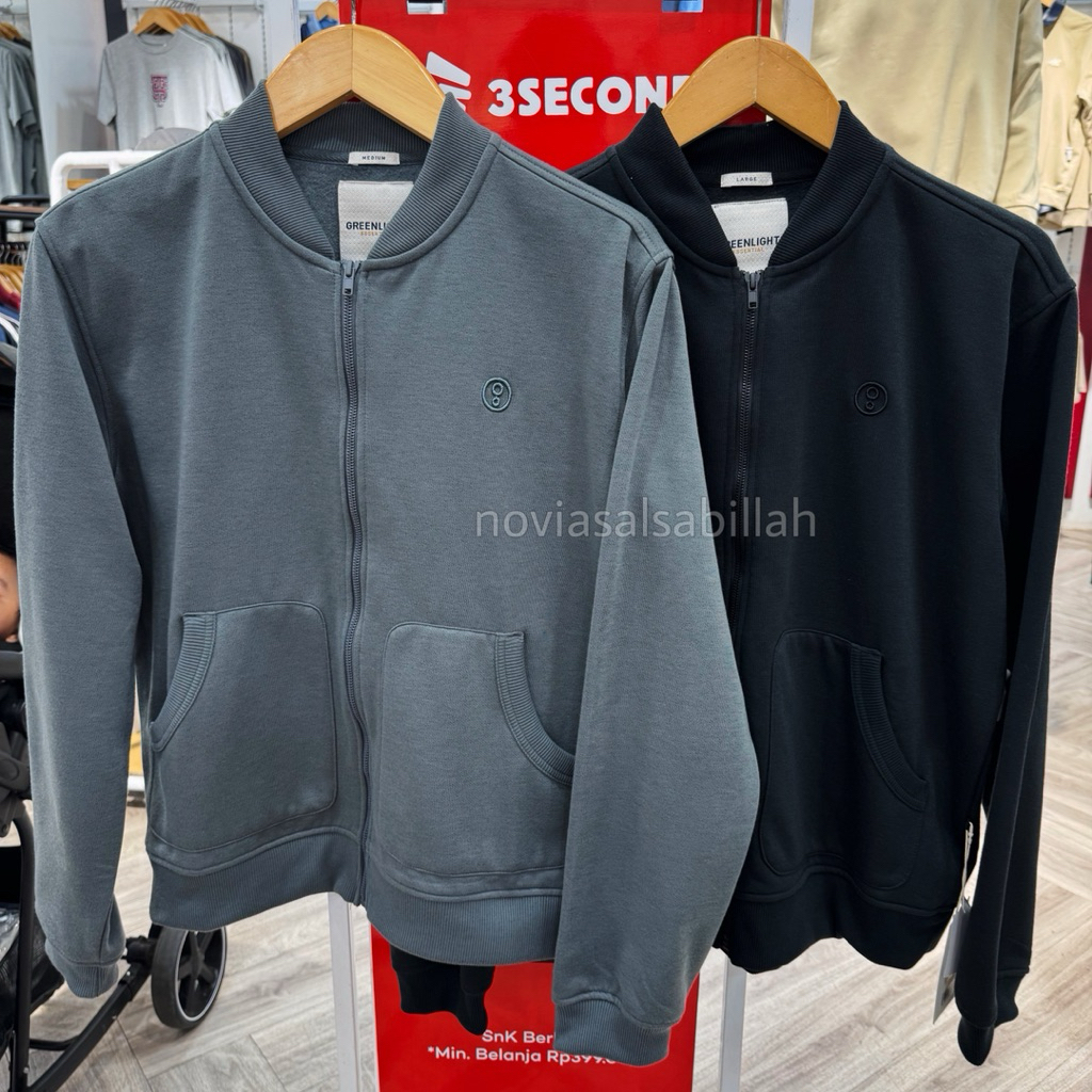 Jaket GREENLIGHT Bomber Pria Essential Terbaru Original 100%