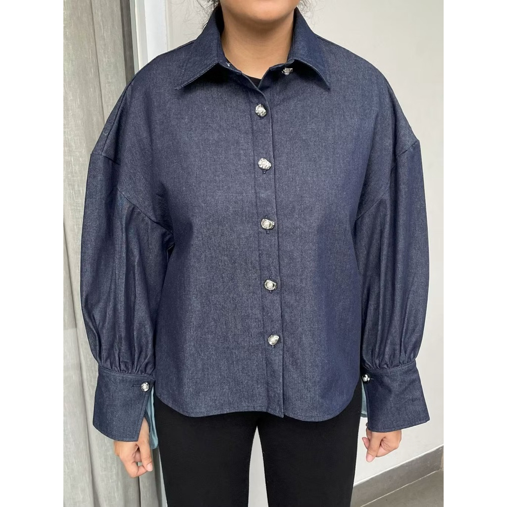 LR Studio Outer Denim / Outer / Baju Denim