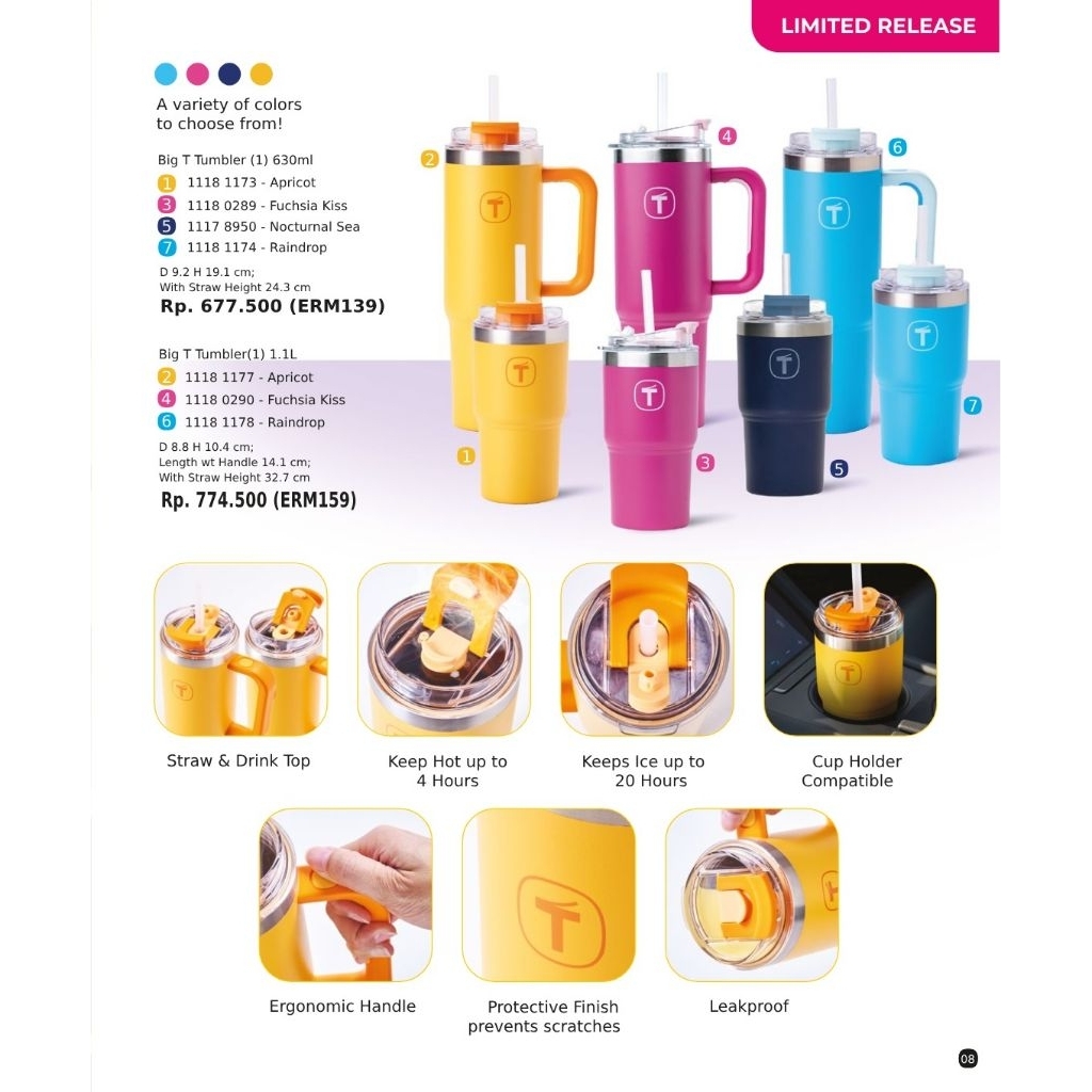 Big T Tumbler Tupperware