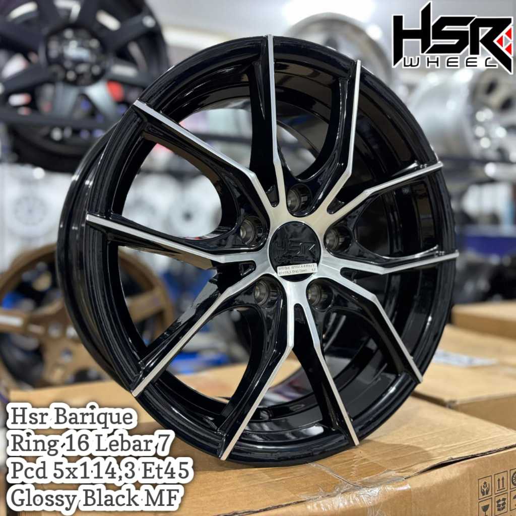 HSR Barique Velg Mobil R16 Untuk Ertiga Innova  velg mobil ring 16
