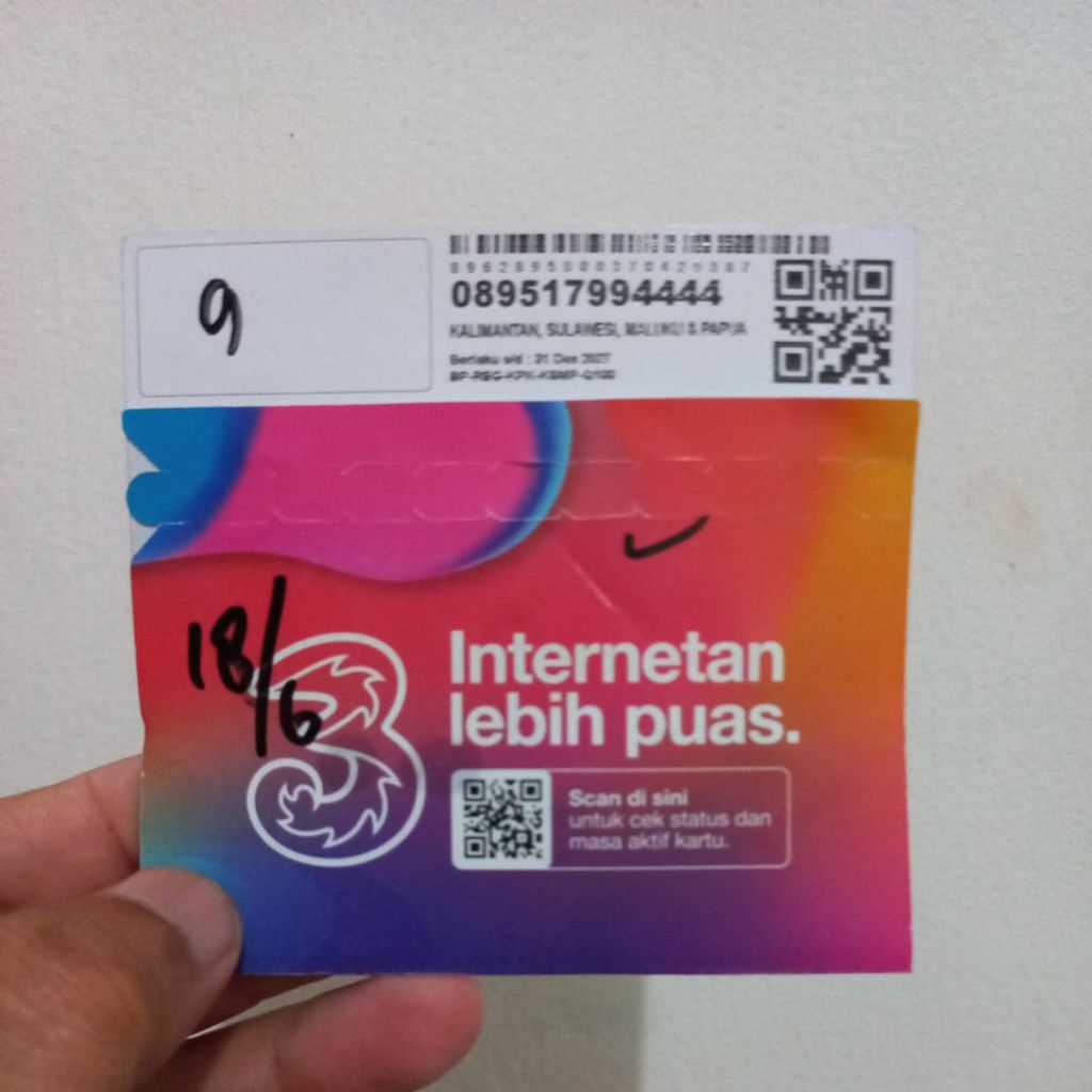 perdana nomer cantik tri