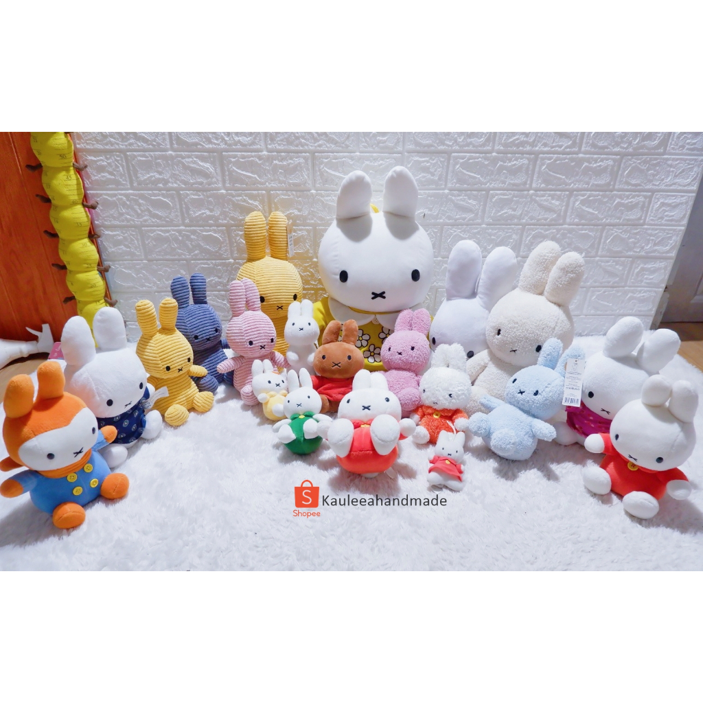 boneka kelinci miffy wear qipao cheongsam imlek with baby miffy doll ori miffy sekiguchi