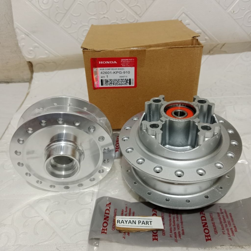 Tromol Trombol depan belakang supra x 125 DD Double disc_Original AHM