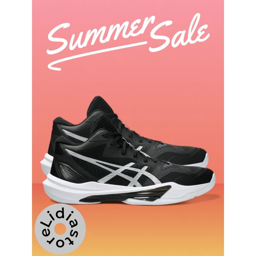 Sepatu Volly sky elite ff 3 Black White Premium