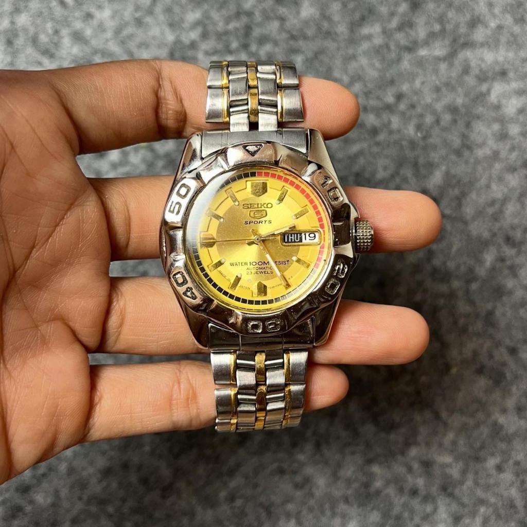 Jual jam seiko sports original second jam second original