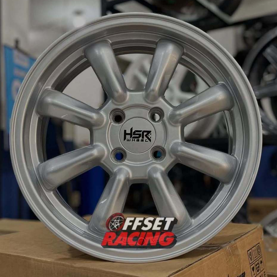 Velg Mobil Ring 16 PCD 4X100 Jazz Yaris Swift Calya Sigra Velg HSR MOROTAI R16 Lebar 6,5