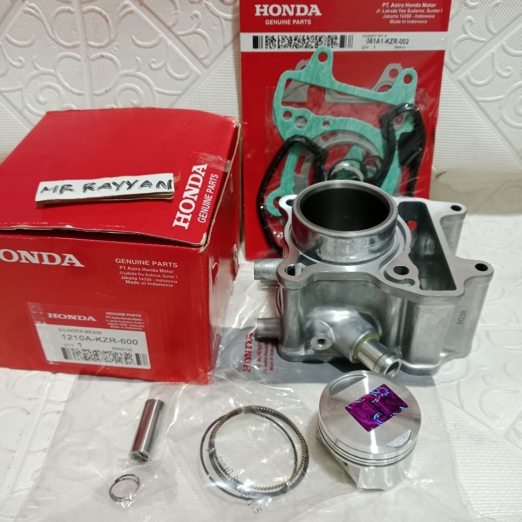 Blok seher KOMPLIT (KZR) Block seher vario 125 fi, Techno, vario 125 Esp, vario 125 CBS, vario 125 O